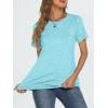 imageAUTOMET T Shirts Short Sleeve Crewneck Tees for Women Trendy Lightweight Soft Casual Summer Tops Clothes 2025Aqua