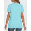 imageAUTOMET T Shirts Short Sleeve Crewneck Tees for Women Trendy Lightweight Soft Casual Summer Tops Clothes 2025Aqua