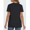 imageAUTOMET T Shirts Short Sleeve Crewneck Tees for Women Trendy Lightweight Soft Casual Summer Tops Clothes 2025Black