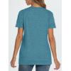 imageAUTOMET T Shirts Short Sleeve Crewneck Tees for Women Trendy Lightweight Soft Casual Summer Tops Clothes 2025Blue Grey