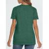 imageAUTOMET T Shirts Short Sleeve Crewneck Tees for Women Trendy Lightweight Soft Casual Summer Tops Clothes 2025Green