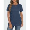 imageAUTOMET T Shirts Short Sleeve Crewneck Tees for Women Trendy Lightweight Soft Casual Summer Tops Clothes 2025Navy