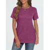 imageAUTOMET T Shirts Short Sleeve Crewneck Tees for Women Trendy Lightweight Soft Casual Summer Tops Clothes 2025Purple