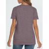 imageAUTOMET T Shirts Short Sleeve Crewneck Tees for Women Trendy Lightweight Soft Casual Summer Tops Clothes 2025Rose Taupe