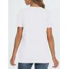 imageAUTOMET T Shirts Short Sleeve Crewneck Tees for Women Trendy Lightweight Soft Casual Summer Tops Clothes 2025White