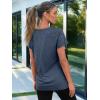 imageAUTOMET T Shirts for Women Short Sleeve Shirts V Neck Plus Size Summer Tops Casual Beach Vacation Outfits Clothes 2025Navy