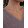 imageAUTOMET T Shirts for Women Short Sleeve Shirts V Neck Plus Size Summer Tops Casual Beach Vacation Outfits Clothes 2025Rosetaupe