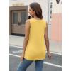 imageAUTOMET Tank Top Women Summer 2025 Casual Spring V Neck Sleeveless Tee Shirt Basic Trendy Beach Vacation Outfits ClothesYellow