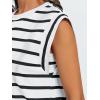 imageAUTOMET Womens Sleeveless Summer Tank Tops Casual Trendy T Shirts Basic Trendy Cap Sleeve Oversized TeeWhiteblack