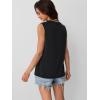 imageAUTOMET Womens Summer Tank Tops Spring Sleeveless T Shirts Business Casual Dressy Clothes Fashion Trendy Outfits 2025Black