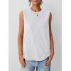 imageAUTOMET Womens Summer Tank Tops Spring Sleeveless T Shirts Business Casual Dressy Clothes Fashion Trendy Outfits 2025White