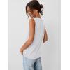 imageAUTOMET Womens Summer Tank Tops Spring Sleeveless T Shirts Business Casual Dressy Clothes Fashion Trendy Outfits 2025White