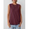 imageAUTOMET Womens Summer Tank Tops Spring Sleeveless T Shirts Business Casual Dressy Clothes Fashion Trendy Outfits 2025Winered