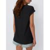 imageAUTOMET Womens Tops Short Sleeve TShirts Eyelet Embroidery Blouse Dressy Causal Spring Summer Fashion 2025 Trendy ClothesBlack