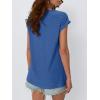 imageAUTOMET Womens Tops Short Sleeve TShirts Eyelet Embroidery Blouse Dressy Causal Spring Summer Fashion 2025 Trendy ClothesBlue