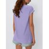 imageAUTOMET Womens Tops Short Sleeve TShirts Eyelet Embroidery Blouse Dressy Causal Spring Summer Fashion 2025 Trendy ClothesPurple