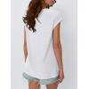 imageAUTOMET Womens Tops Short Sleeve TShirts Eyelet Embroidery Blouse Dressy Causal Spring Summer Fashion 2025 Trendy ClothesWhite