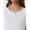 imageAUTOMET Womens Tops Short Sleeve TShirts Eyelet Embroidery Blouse Dressy Causal Spring Summer Fashion 2025 Trendy ClothesWhite