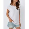 imageAUTOMET Womens Tops Short Sleeve TShirts Eyelet Embroidery Blouse Dressy Causal Spring Summer Fashion 2025 Trendy ClothesWhite