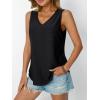 imageAUTOMET Women Summer Tank Top Eyelet Embroidery 2025 Vacation Sleeveless V Neck Loose Fit Shirt Spring Fashion Casual ClothesBlack