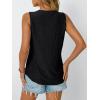 imageAUTOMET Women Summer Tank Top Eyelet Embroidery 2025 Vacation Sleeveless V Neck Loose Fit Shirt Spring Fashion Casual ClothesBlack