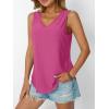 imageAUTOMET Women Summer Tank Top Eyelet Embroidery 2025 Vacation Sleeveless V Neck Loose Fit Shirt Spring Fashion Casual ClothesHotpink