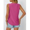 imageAUTOMET Women Summer Tank Top Eyelet Embroidery 2025 Vacation Sleeveless V Neck Loose Fit Shirt Spring Fashion Casual ClothesHotpink