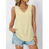 imageAUTOMET Women Summer Tank Top Eyelet Embroidery 2025 Vacation Sleeveless V Neck Loose Fit Shirt Spring Fashion Casual ClothesYellow