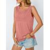 imageAUTOMET Womens Loose Fit Casual Flowy Tank Tops Trendy Sleeveless Summer Tops Clothing Outfits 2025Coral