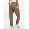 imageAUTOMET Womens Sweatpants Cargo Fleece Lined Baggy Athletic Jogger with Pockets 2025 Casual Trendy Pants Fall OutfitsCoffee