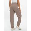 imageAUTOMET Womens Sweatpants Cargo Fleece Lined Baggy Athletic Jogger with Pockets 2025 Casual Trendy Pants Fall OutfitsCoffee Grey