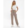 imageAUTOMET Womens Sweatpants Cargo Fleece Lined Baggy Athletic Jogger with Pockets 2025 Casual Trendy Pants Fall OutfitsCoffee Grey