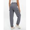 imageAUTOMET Womens Sweatpants Cargo Fleece Lined Baggy Athletic Jogger with Pockets 2025 Casual Trendy Pants Fall OutfitsDark Grey