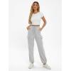 imageAUTOMET Womens Sweatpants Cargo Fleece Lined Baggy Athletic Jogger with Pockets 2025 Casual Trendy Pants Fall OutfitsGrey