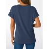 imageAUTOMET Short Sleeve V Neck T Shirts Womens Cap Sleeve Summer Casual Dressy TopsNavy