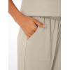 imageAUTOMET Womens 2 Piece Lounge Set Casual Cap Sleeve Top Wide Leg Pants Summer Vacation OutfitsKhaki