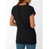 imageAUTOMET Womens Cap Short Sleeve T Shirts Summer Tops 2025 V Neck Dressy Casual Fashion Clothes Vacation OutfitsBlack