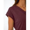 imageAUTOMET Womens Cap Short Sleeve T Shirts Summer Tops 2025 V Neck Dressy Casual Fashion Clothes Vacation OutfitsBurgundy