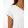 imageAUTOMET Womens Cap Short Sleeve T Shirts Summer Tops 2025 V Neck Dressy Casual Fashion Clothes Vacation OutfitsWhite