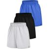 3 Pack: Black&grey&blue