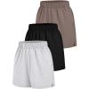 3 Pack: Black&grey&coffee