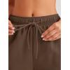 imageAUTOMET Womens Casual Baggy Fleece SweatpantsCoffee