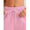 imageAUTOMET Womens Casual Baggy Fleece SweatpantsPink