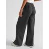 imageAUTOMET Womens Wide Leg Sweatpants High Waisted Baggy Pants Drawstring Athletic JoggersBlack Grey