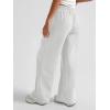 imageAUTOMET Womens Wide Leg Sweatpants High Waisted Baggy Pants Drawstring Athletic JoggersLight Gray