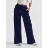 imageAUTOMET Womens Wide Leg Sweatpants High Waisted Baggy Pants Drawstring Athletic JoggersNavy Blue