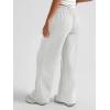 imageAUTOMET Womens Wide Leg Sweatpants High Waisted Baggy Pants Drawstring Athletic JoggersWhite