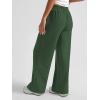 imageAUTOMET Womens Wide Leg Sweatpants High Waisted Baggy Pants Drawstring Athletic JoggersXmas Green