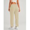 imageAUTOMET Womens Winter Casual Baggy Fleece Lined Sweatpants Fashion High Waisted Joggers Pants Athletic Clothes with PocketsBeige