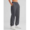 imageAUTOMET Womens Winter Casual Baggy Fleece Lined Sweatpants Fashion High Waisted Joggers Pants Athletic Clothes with PocketsBlackgrey